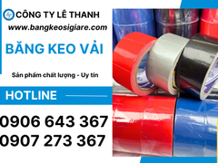 Bán băng keo vải giá sỉ nhiều màu, có vân dễ xé bằng tay