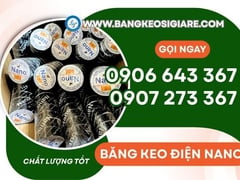Kho băng keo điện nano đen giá rẻ uy tín trên thị trường