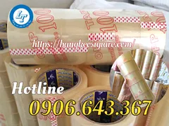 SẢN XUẤT BĂNG KEO TRONG GIÁ SỈ TPHCM