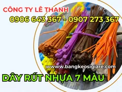 Phân phối dây rút 7 màu giá sỉ TPHCM