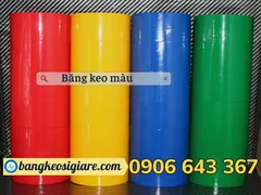 Nhà phân phối băng keo màu 4f8 đủ màu