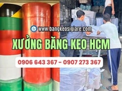 Xưởng cung cấp băng keo đa quy cách giá sỉ tại TPHCM