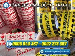 Địa chỉ bán băng keo hàng dễ vỡ tại TPHCM