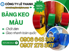 Mua băng keo màu bao nhiêu để được giá sỉ?