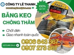 Băng keo chống thấm mái tôn giá sỉ chất lượng