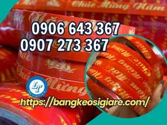 Tìm mua sỉ số lượng lớn băng keo CHÚC MỪNG NĂM MỚI 2024 giá rẻ tại HCM