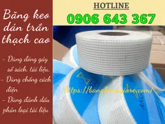 Mua giá sỉ rẻ băng dính lưới dùng dán trần thạch cao