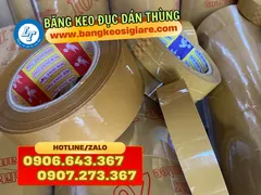 Sỉ băng keo đục dán thùng bám dính