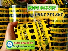 Băng dính in chữ hàng dễ vỡ giá rẻ nhất