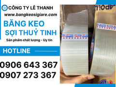 Mua sỉ cuộn băng keo cường lực sợi thuỷ tinh dán hàng nặng