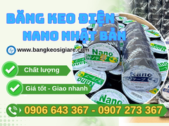 Băng keo điện Nano Nhật Bản 10Y, 20Y giá sỉ