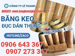 Băng keo đục giá sỉ cho shop, kho xưởng – nên chọn loại nào?