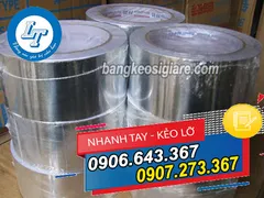 Nơi bán băng keo nhôm bạc tại tphcm