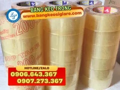 Băng keo trong giá sỉ bao nhiêu tiền?