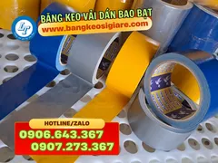 Băng keo vải dán bao bạt mua giá sỉ ở đâu?