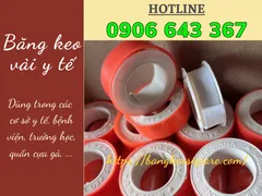 Băng keo vải y tế bền, tốt, dễ sử dụng giá rẻ