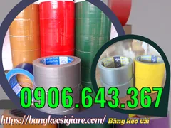 THẾ NÀO LÀ BĂNG KEO VẢI? BẢNG GIÁ BĂNG KEO VẢI