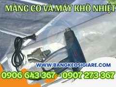 Sử dụng màng co giỏ quà và máy khò nhiệt giá rẻ, chất lượng