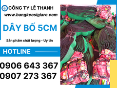 Dây ràng bố bản dẹt 5cm giá sỉ - Dây chằng hàng dễ sử dụng