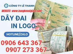 Dây đai in logo 12mm hay 14mm – Chọn loại nào để đóng hàng?