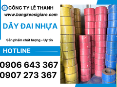 Dây đai nhựa đóng hàng giá sỉ nhiều màu