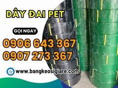 Dây đai PET đóng thùng giá sỉ