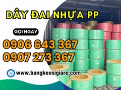 Địa chỉ chuyên bán sỉ dây đai nhựa pp 10kg/cuộn