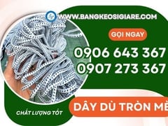 Dây dù tròn mè 4 ly đến 9 ly giá sỉ theo bó