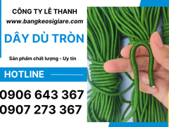 Dây dù tròn giá sỉ rẻ, giá bán buôn