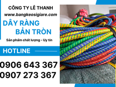 Địa chỉ bán dây thun ràng đồ dạng tròn giá sỉ