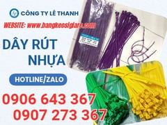 Giá dây rút nhựa nhiều kích thước cho khách sỉ lẻ