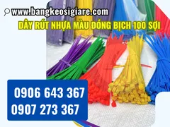 Nhà phân phối dây rút nhựa nhiều màu giá sỉ rẻ HCM