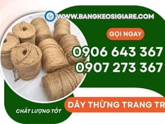 Dây thừng trang trí handmade giá sỉ nhiều kích thước