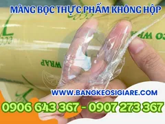 Màng bọc thực phẩm ECO WRAP 30cm x 500m không hộp giá tốt