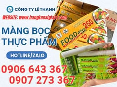 Màng bọc thực phẩm mango có những loại nào? Kích thước và quy cách