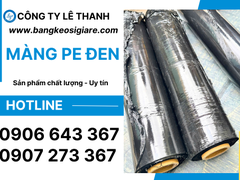 Phân phối màng pe đen bọc hàng giá sỉ
