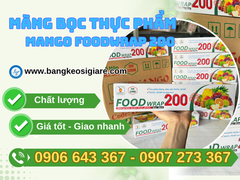 Màng bọc thực phẩm Mango Food Wrap 200 giá sỉ 10 cuộn/thùng