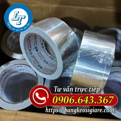 BĂNG KEO NHÔM CHỊU NHIỆT TRƠN