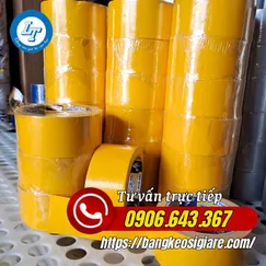 BĂNG KEO VẢI VÀNG