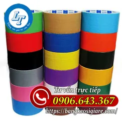 BĂNG KEO VẢI MÀU