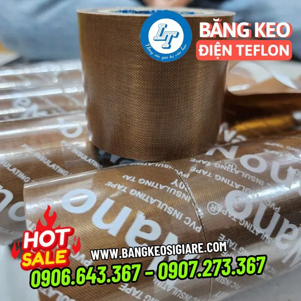 BĂNG KEO CHỊU NHIỆT TEFLON