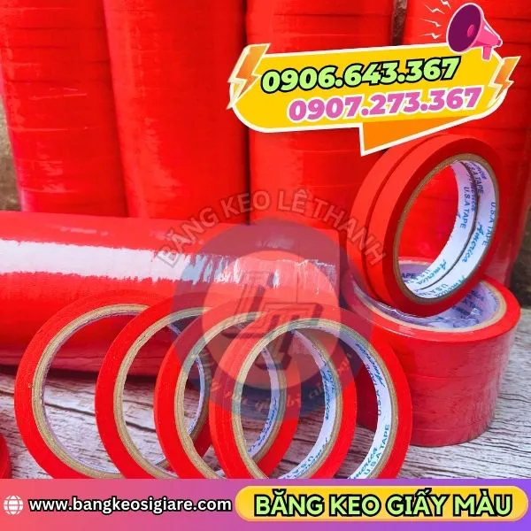 BĂNG KEO GIẤY MÀU