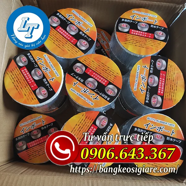 BĂNG KEO CHỐNG THẤM BUTYL RUBBER TAPE