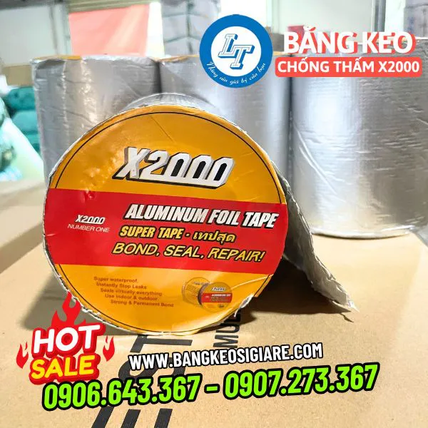 BĂNG KEO CHỐNG THẤM X2000