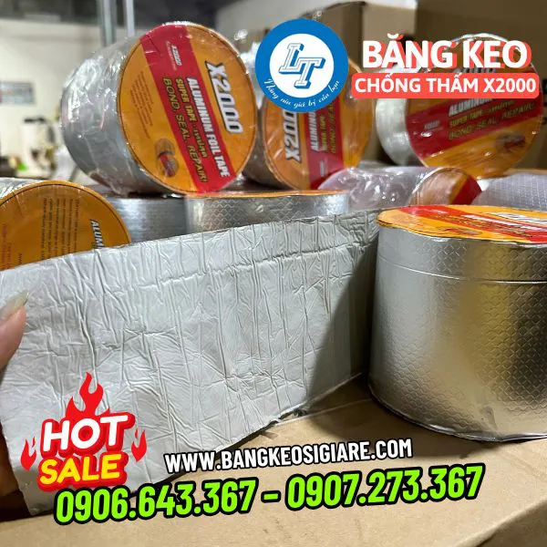 BĂNG KEO CHỐNG THẤM X2000