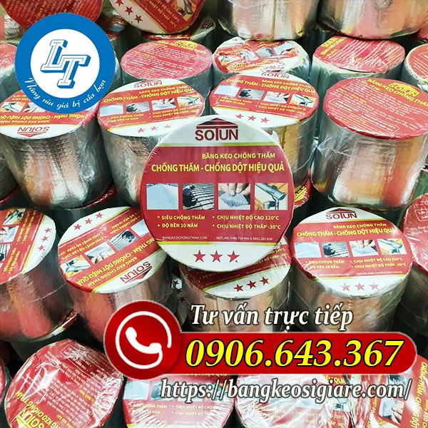 BĂNG KEO CHỐNG THẤM SOTUN