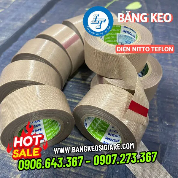 BĂNG KEO ĐIỆN NITTO TEFLON