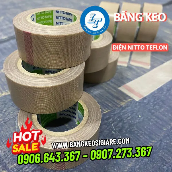 BĂNG KEO ĐIỆN NITTO TEFLON