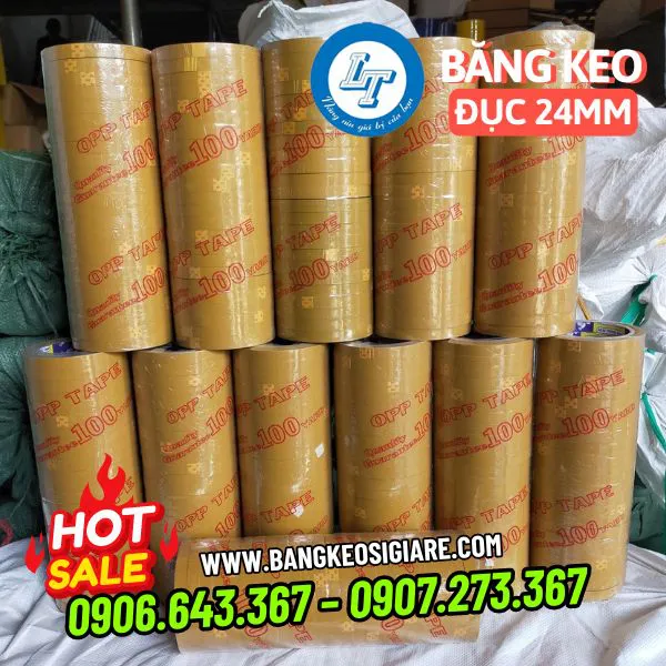 BĂNG KEO ĐỤC 2.4CM