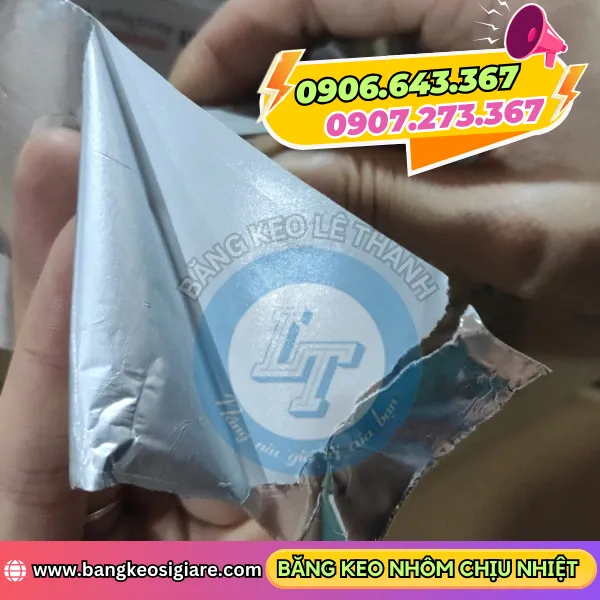 BĂNG KEO NHÔM CHỊU NHIỆT TRƠN